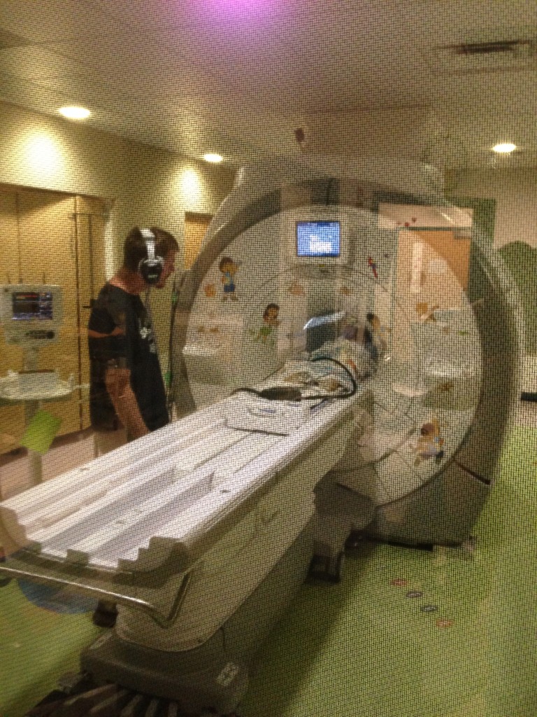 MRI thru glass