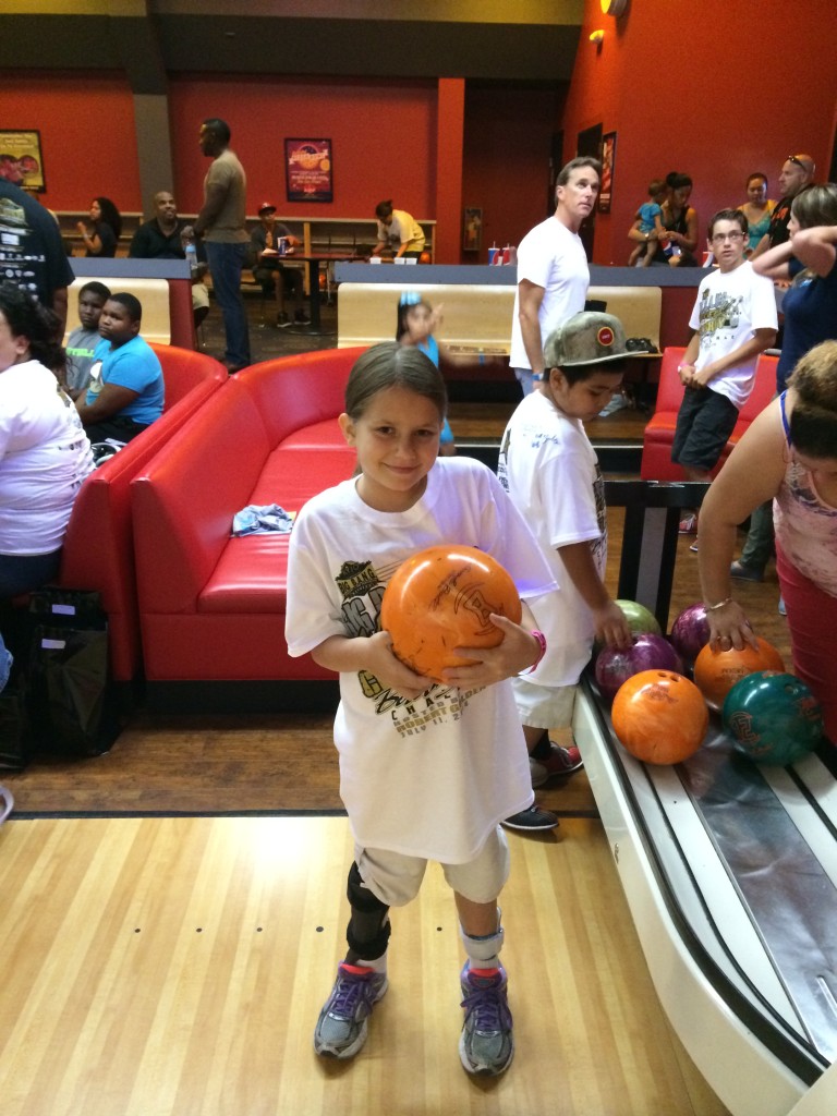 Bowling with Adaptive Sports.